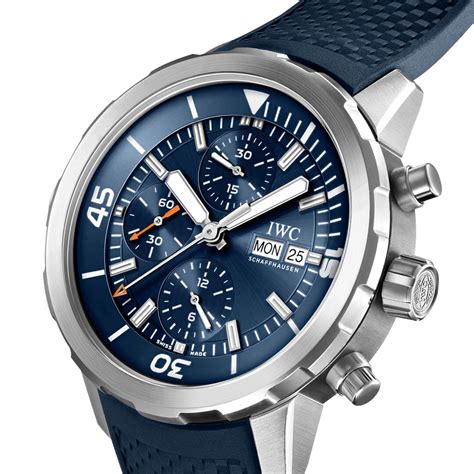 iwc aquatimer sfondo blu|IWC aquatimer schaffhausen.